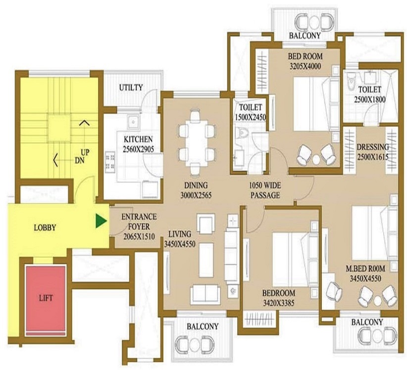 1625-sq.-ft.-3bhk-floor-plan-ATS-le-grandiose