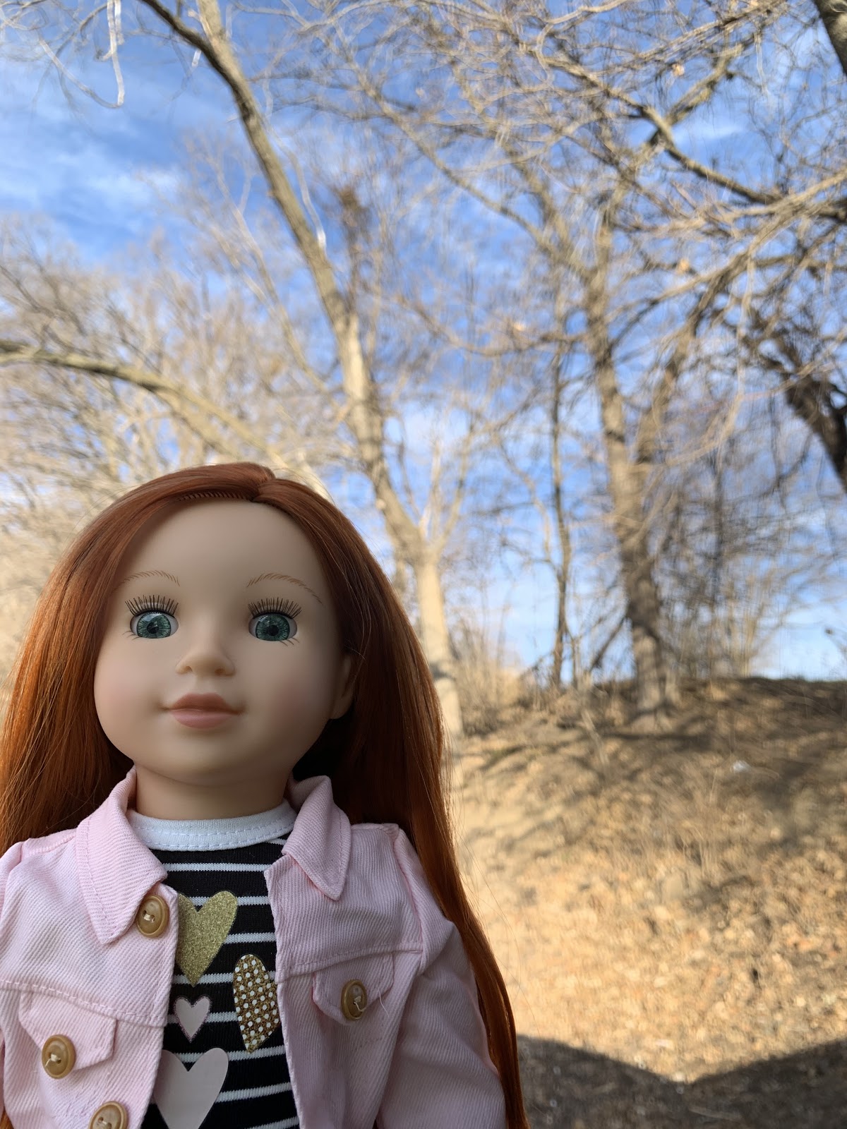 Arlee Doll, 18-inch Doll Red Hair Blue Eyes