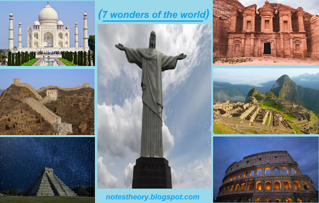 7 wonders of the world in Hindi, दुनिया के सात अजूबों के बारे में जानकारी, seven wonders of the world in hindi, new seven wonders of the world  hindi