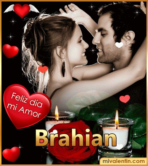 Feliz día San Valentín Brahian