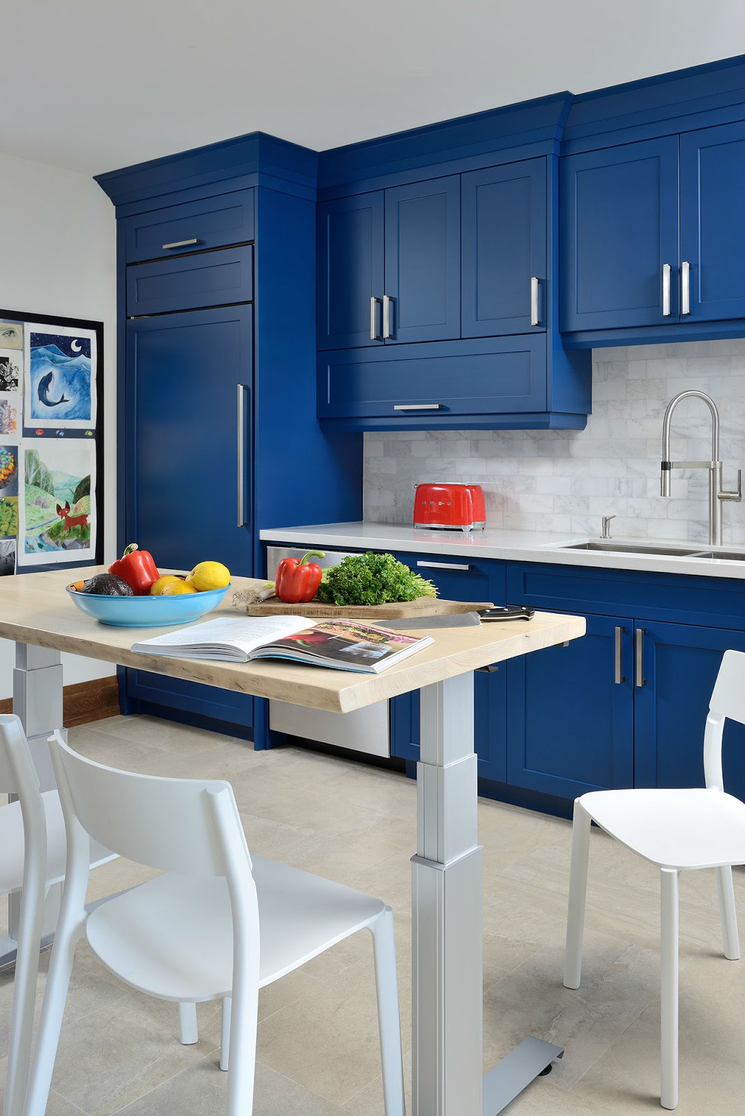 Toronto Custom Concepts Blog Toronto Blue Kitchen