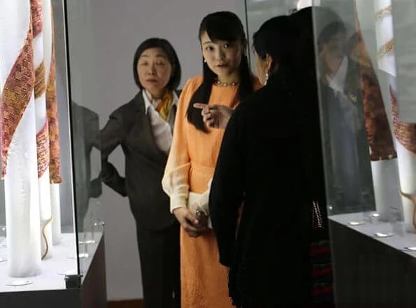 Princess Mako visited the National Museum of Ethnography and Folklore (Musef) 