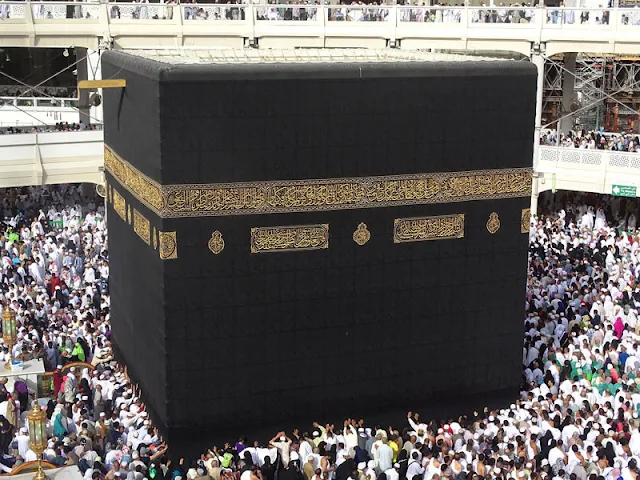 Gambar Kabah tempat suci di Mekah