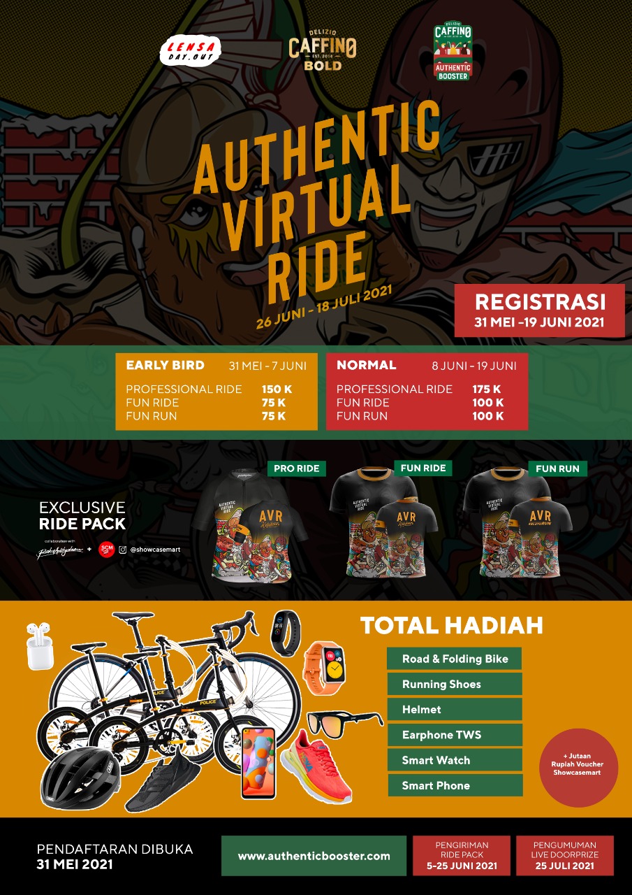🔍 Authentic Virtual Ride • 2021 Authentic Virtual Ride • 2021