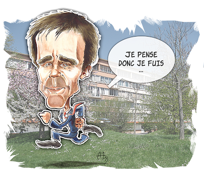 Caricature de David Pujadas