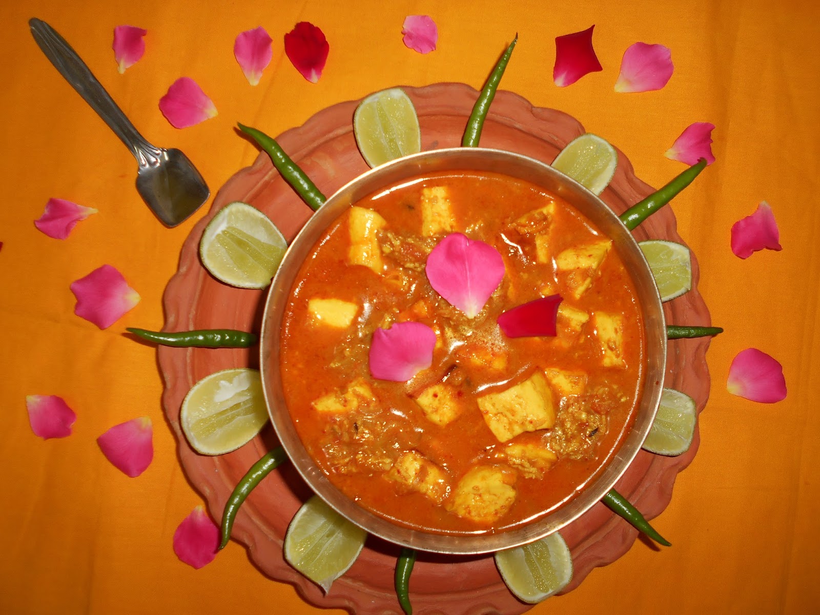 Paramita's Kitchen Paneer Malai Curry / Paneer malaikari / Bengali