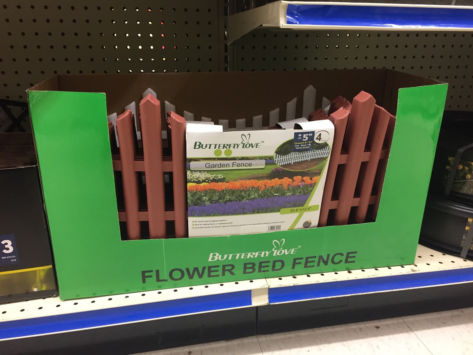 Dollar Store Garden Fencing = Faux Wrought Iron Booth Crush