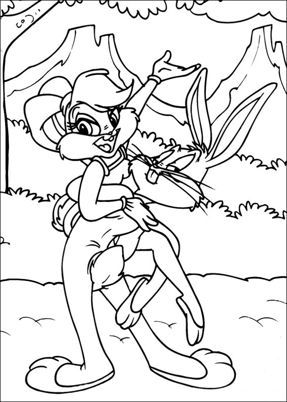 gangster daffy duck coloring pages - photo #20