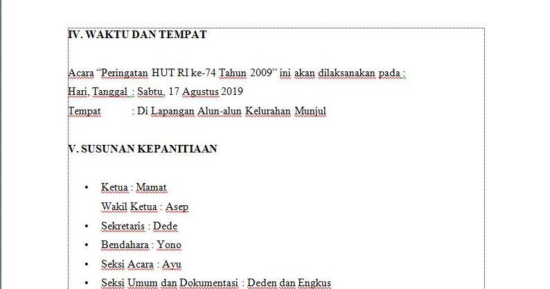 Contoh Proposal Bantuan Dana Sepak Bola Berbagi Contoh Proposal