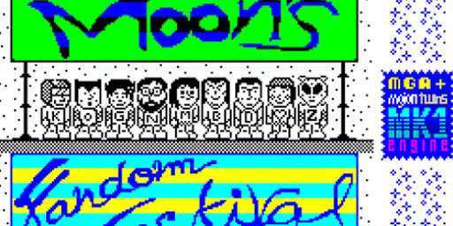 Descarga Moon's Fandom Festival, una nueva aventura gráfica para ZX Spectrum