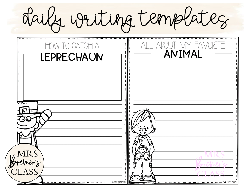 March Daily Journal Writing Prompts | Mrs. Bremer's Class