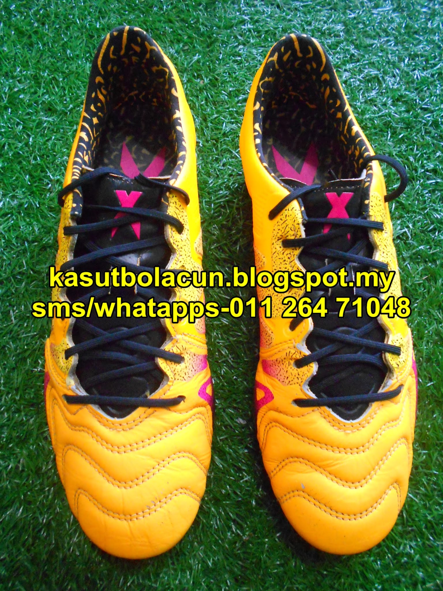 Kasut Bola Cun/Nice Football Boots Adidas X 15.1 SG