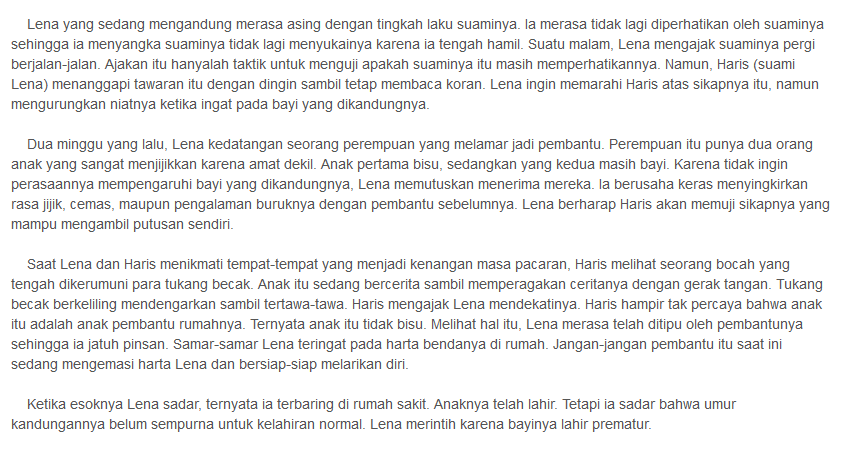Contoh Alur Dalam Cerpen Dan Jenisnya Pena Curhat