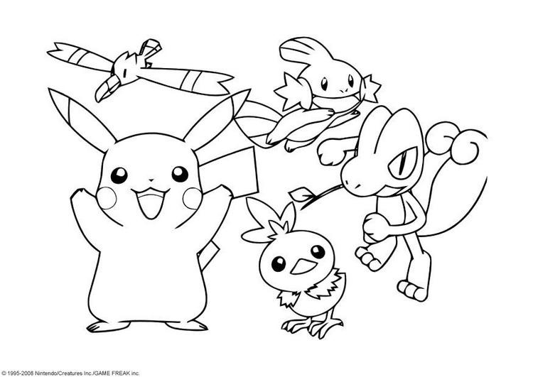 50 desenhos de Pokemon para colorir, pintar, imprimir! Moldes e riscos de  Pokemon! - ESPAÇO EDUCAR DESENHOS PINTAR…