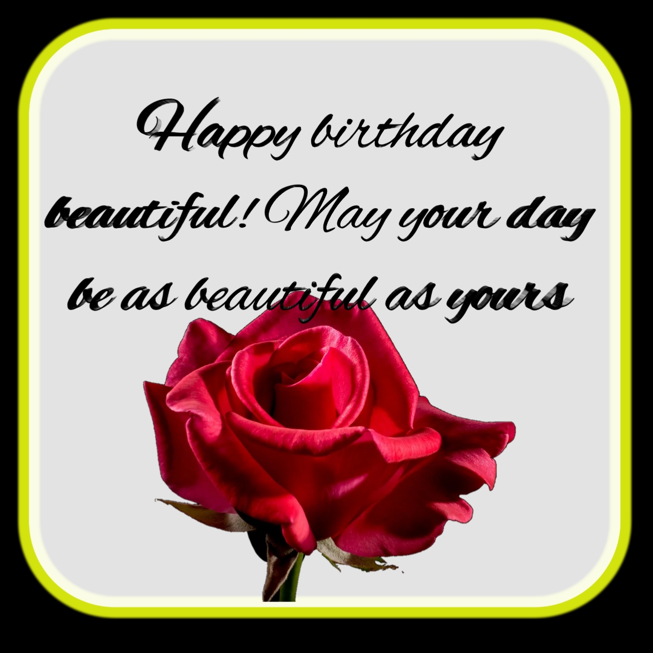Happy birthday beautiful! - Png pic, Beautiful images, Image photo