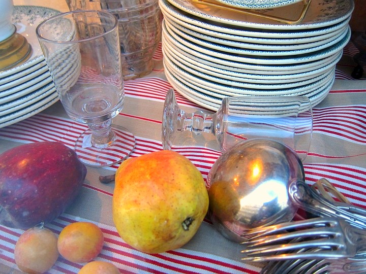 paris breakfasts: French Cafe Glasses