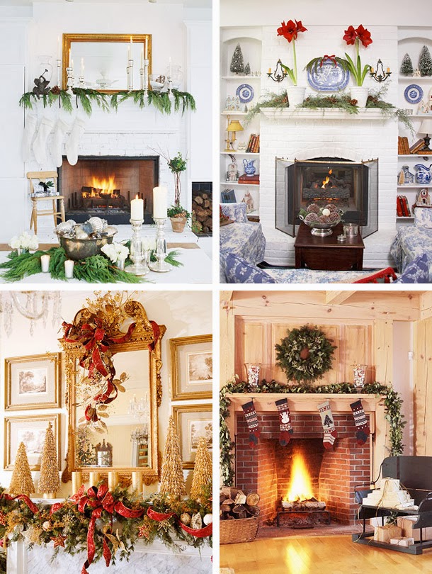 Christmas Mantel Decoration Ideas