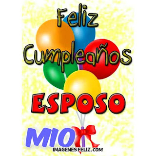 Feliz Cumpleaños Esposo