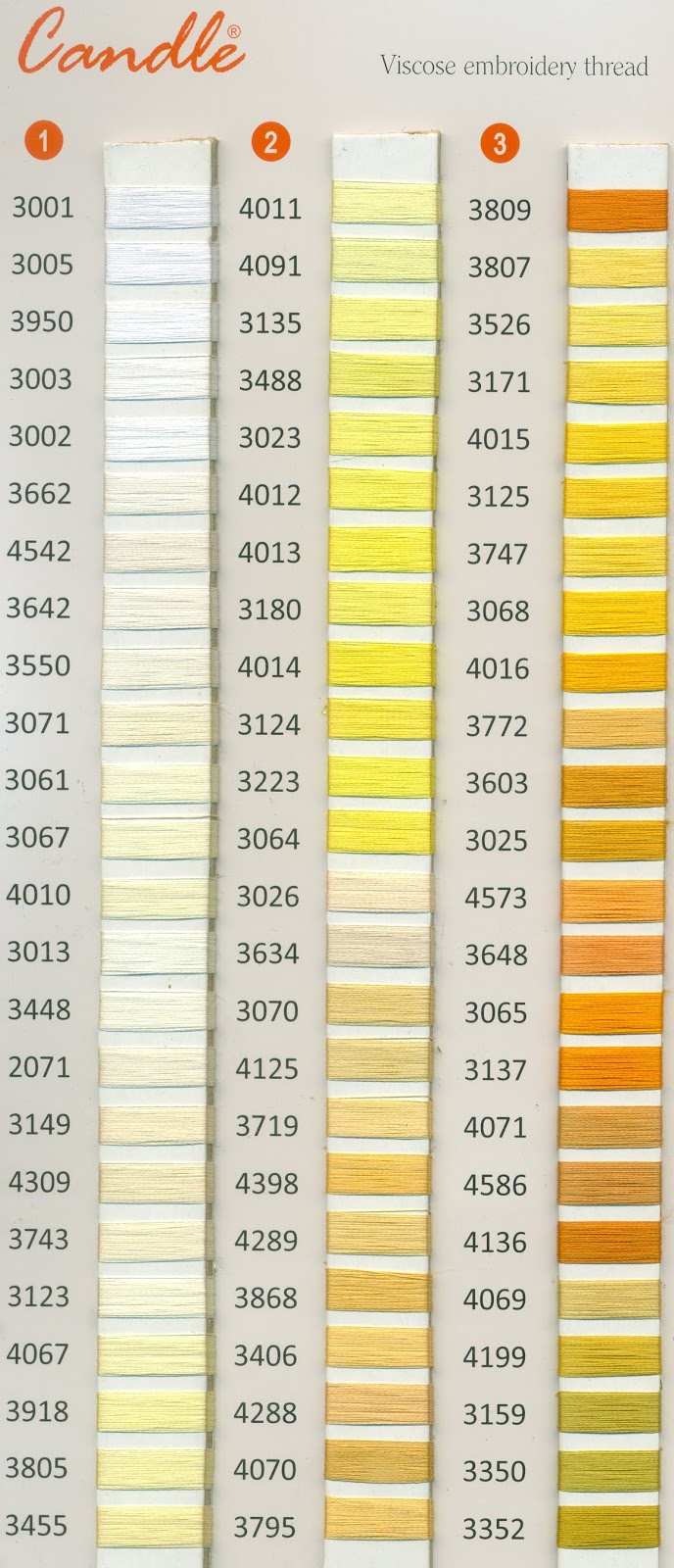 Embroidery Impression New Candle Shade Card Vol 4