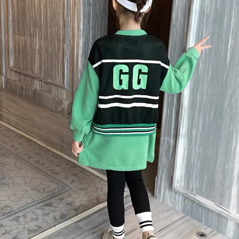 Áo Thun Bé Gái Cotton Tay Dài Phối Áo Ngoài - HEYLADS 157682 11 12 1