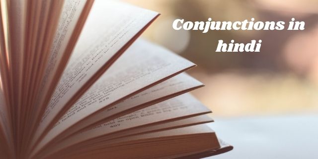 Conjunction in hindi Conjunction in hindi