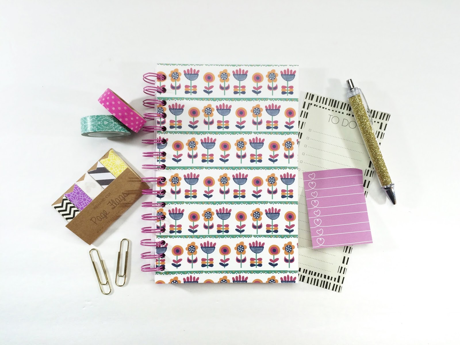 five sixteenths blog Make it Monday // Spiral Bound Planner with the Cinch