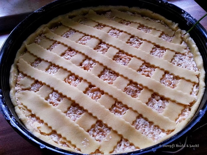 Dampfi kocht & backt: Apfel- Marzipan- Kuchen