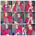 Tutorial Hijab Paris Kombinasi 2 Warna