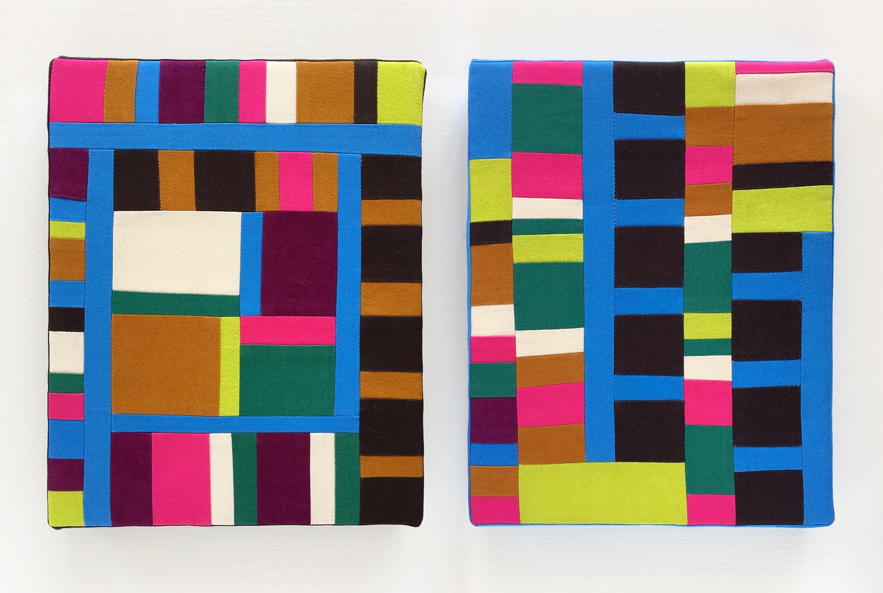 Stitch and Yarn How to stretch a quilt over a frame