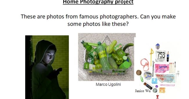 Teaching Students with Learning Difficulties: Photography at Home