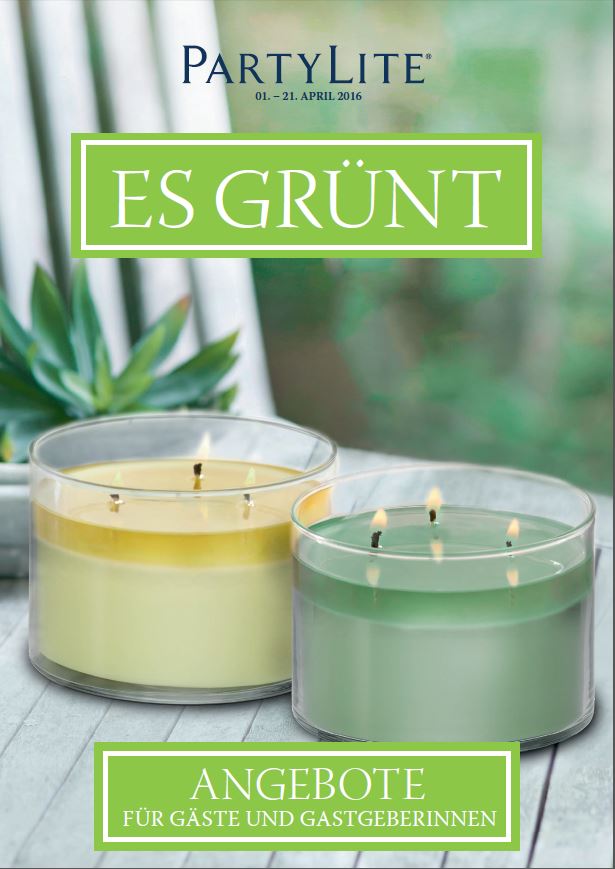 wachstraum.de PartyLite® Kerzen Online Shop Highlites im April 2016