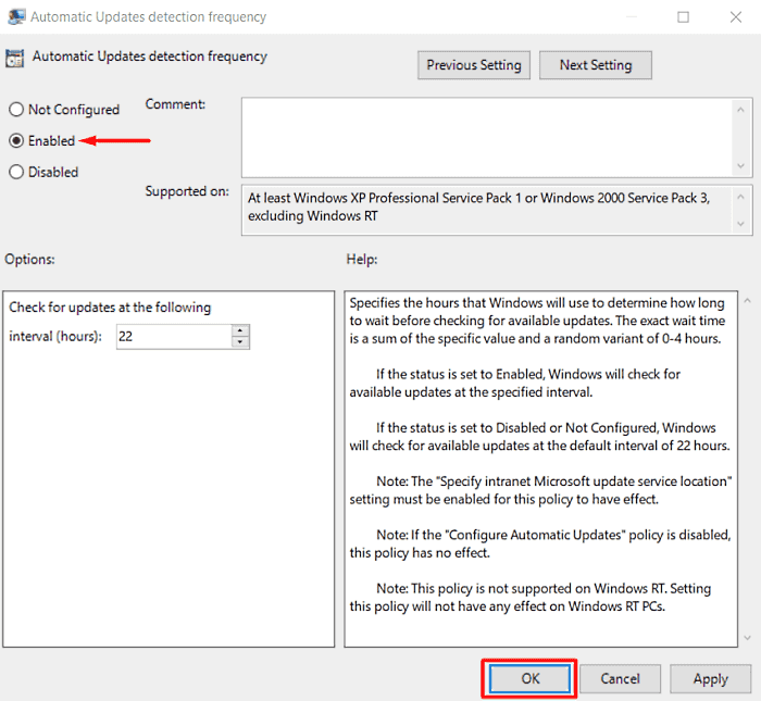 Cómo reparar el código de error de actualización de Windows 80244010