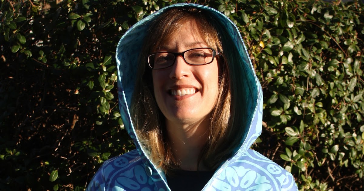 Amy Butler's Rainy Days Hooded Raincoat