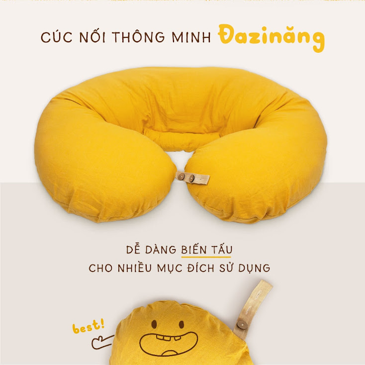 [A159] Gối đa năng Bà Bầu: Lựa chọn hoàn hảo cải thiện đau lưng mất ngủ cho Mẹ