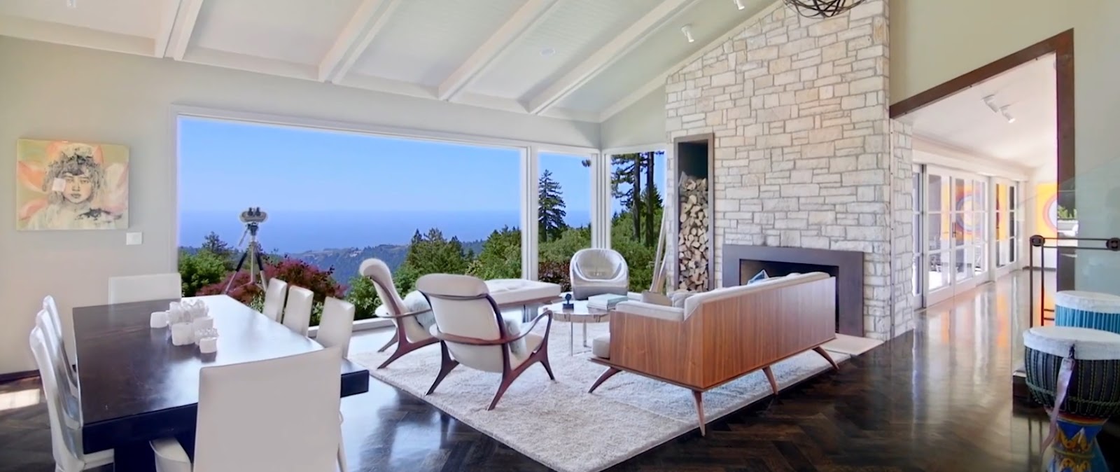 Luxury House Interior Design Tour vs. 1 Thayer Rd Santa Cruz CA | Santa Cruz Homes for Sale