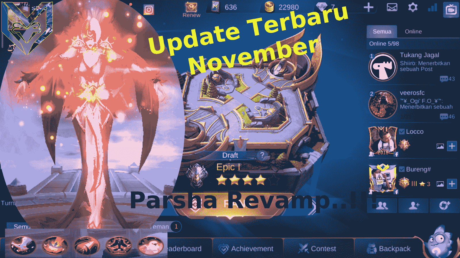 Wallpaper Pharsa Mobile Legends