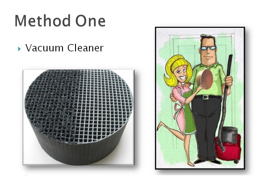 woodstove catalytic combustors Methods of cleaning the catalytic