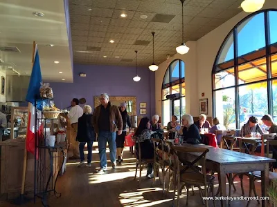 interior of La Boulange in Novato, California