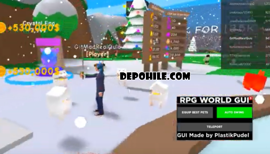 Roblox RPG World Oyunu Sınırsız Para, Farm Script Hilesi 2020