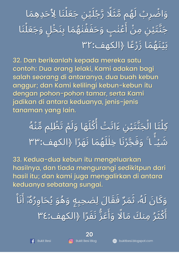Surah Al-Kahfi Rumi & Jawi Ayat 1-110 Maksud Terjemahan & PDF MP3