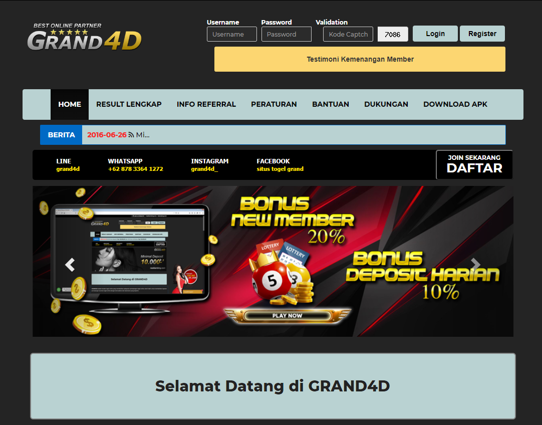 Kumpulan Daftar Bandar Togel Terbesar Dan Terpercaya Di Indonesia
