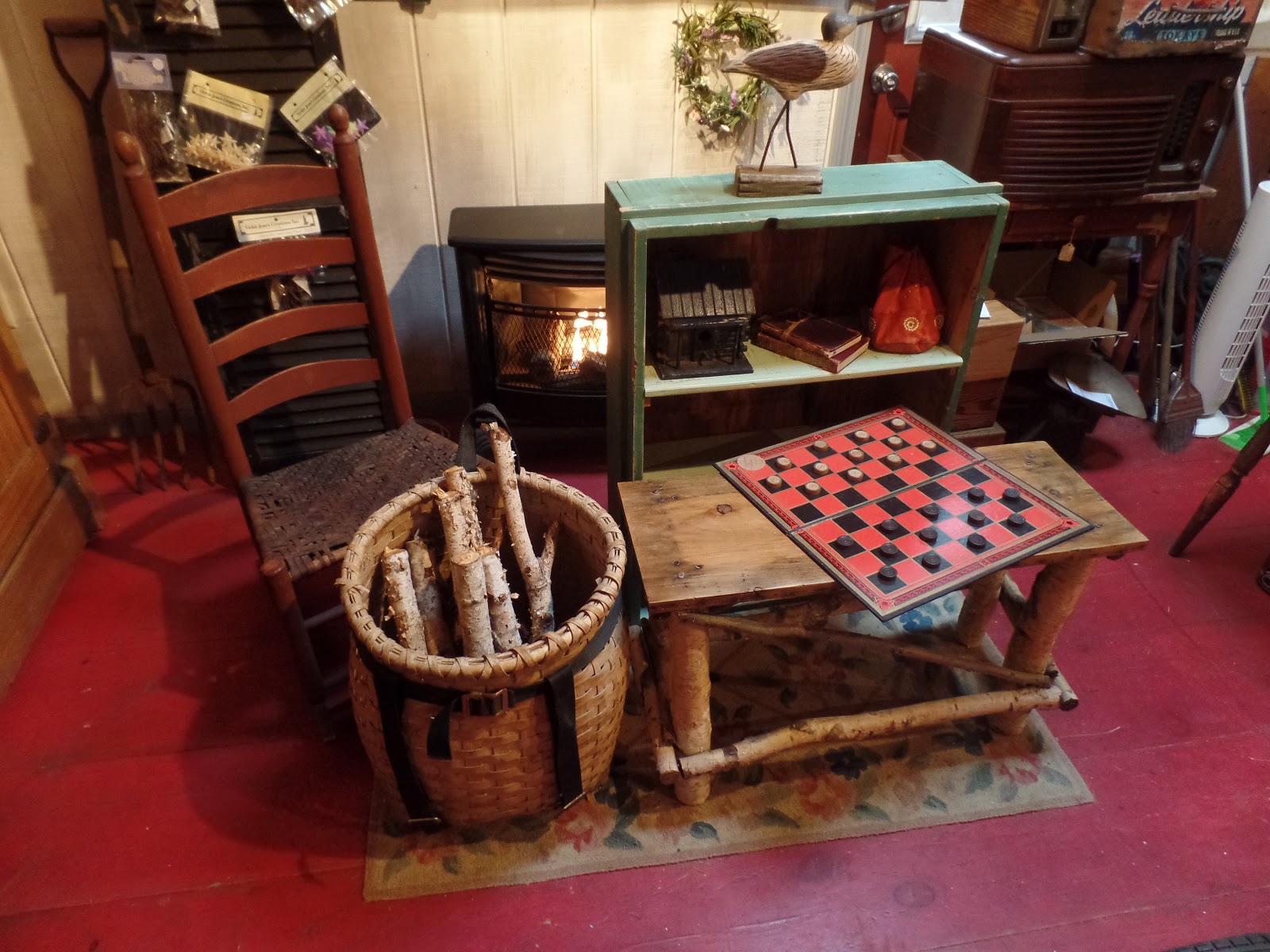 Log Cabin Antiques & Gifts Some camp, lodge or log cabin items!