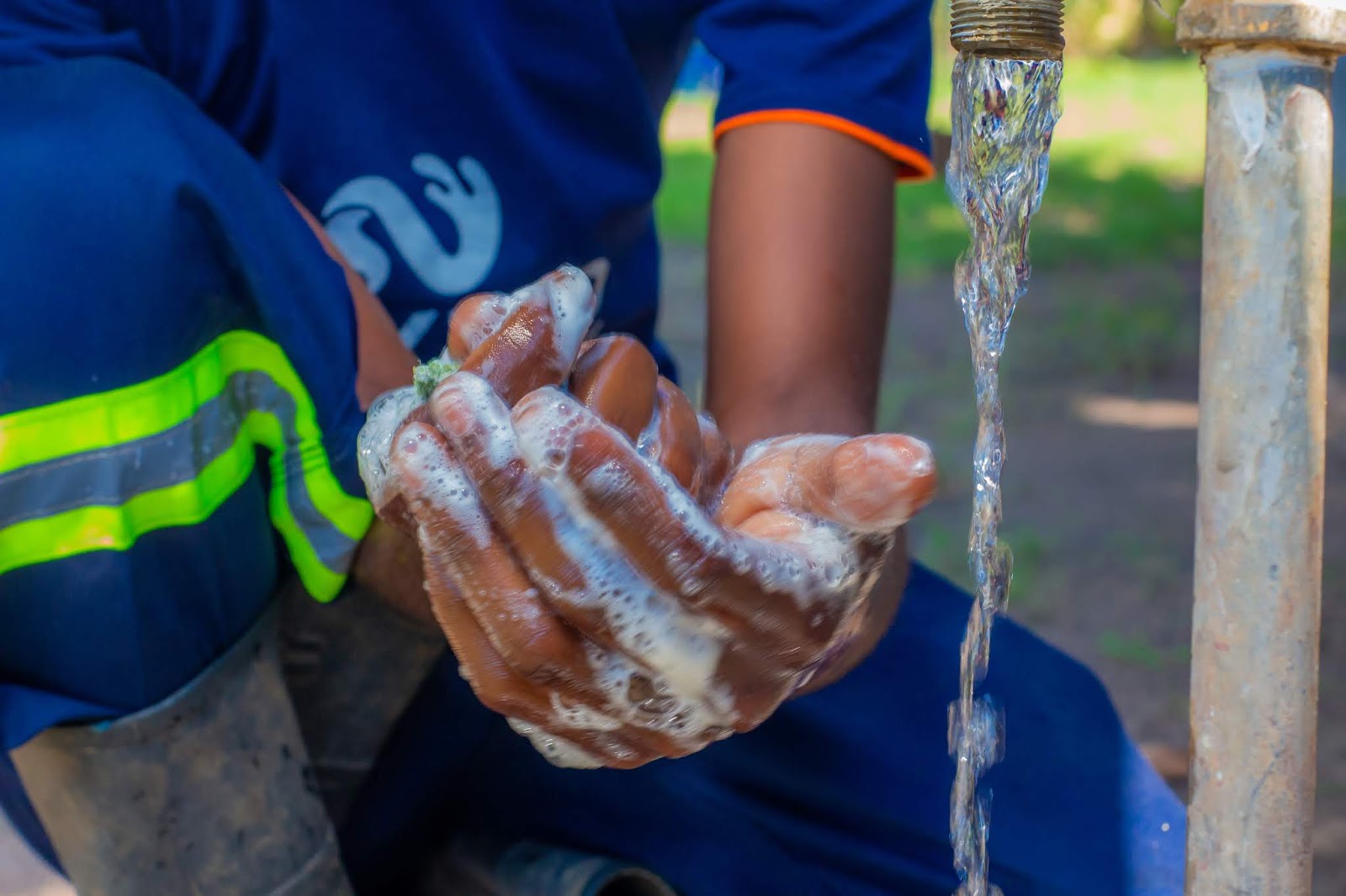 Handwashing: Clean Hands Save Lives (Nakiso Borehole Drilling)