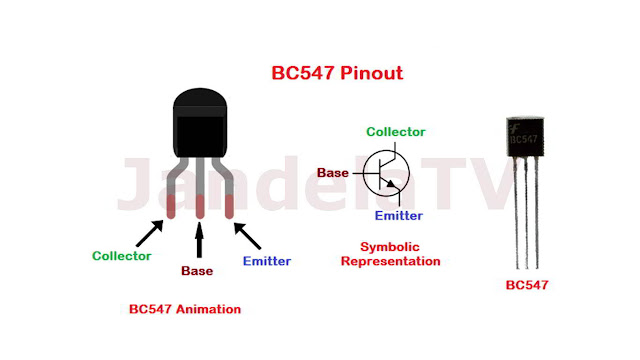  yakni Transistor NPN yang seringkali didapatkan dalam banyak sekali rangkaian elektronik Persamaan Transistor BC547 Terlengkap