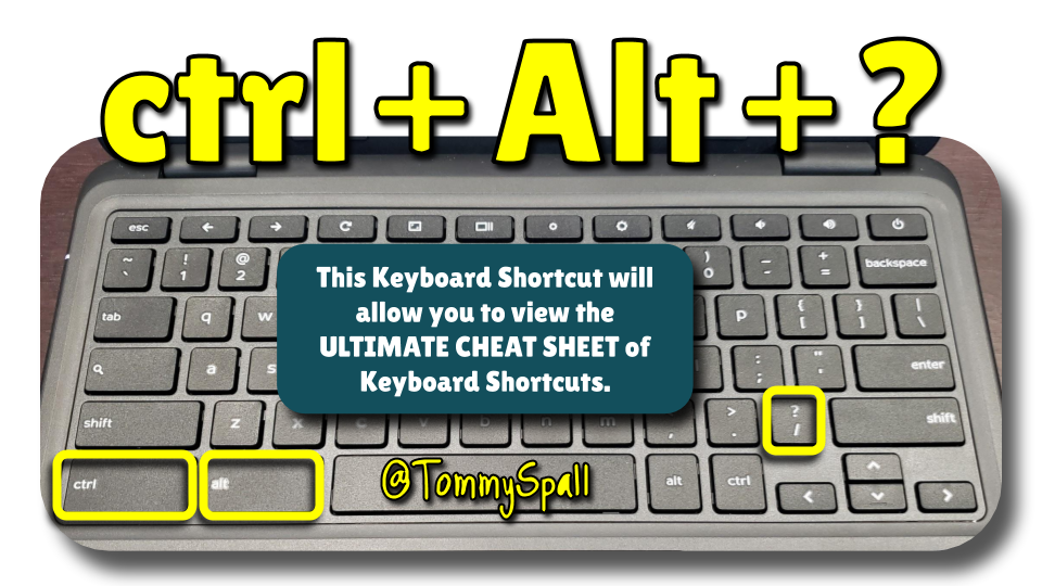 lille Skænk tælle Chromebook Keyboard Shortcut: Mirror Your Monitor 💻➡️🖥️ w/ @TommySpall