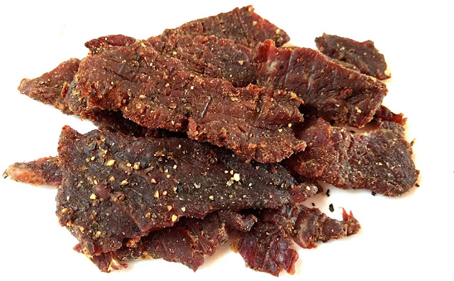 cracked black pepper beef jerky