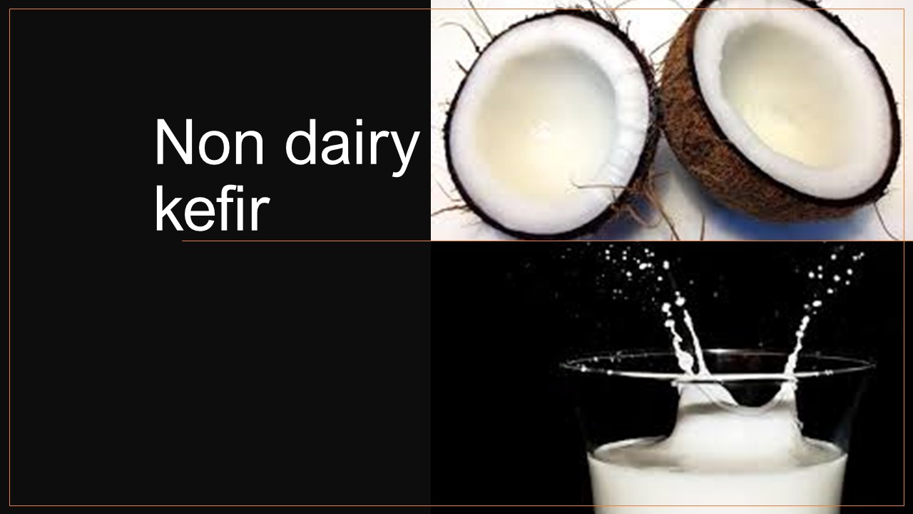 Yes! You can have nondairy milk kefir NuMeSA