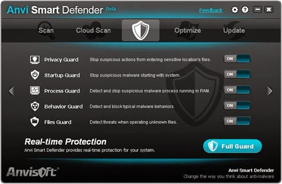 Smart defender 1 Anvi Smart Defender   Protect PC dari Malwares, Adwares dan Spywares