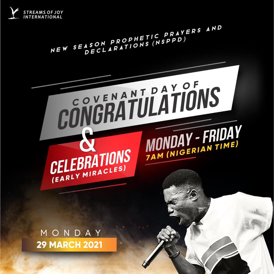 NSPPD Live Stream Today 29th March 2021 with Pastor Jerry Eze
