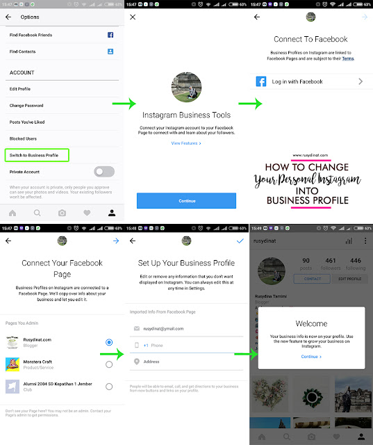 Instagram, Business Profile, Media Sosial